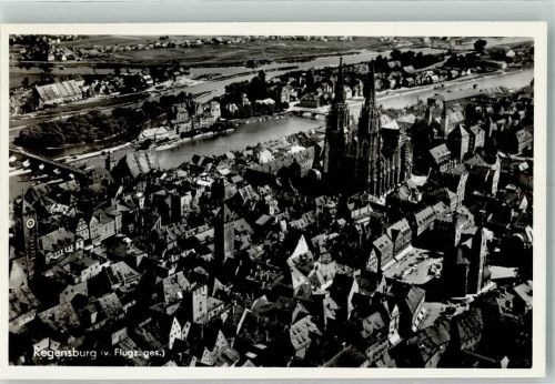 Regensburg Fliegeraufnahme Strähle