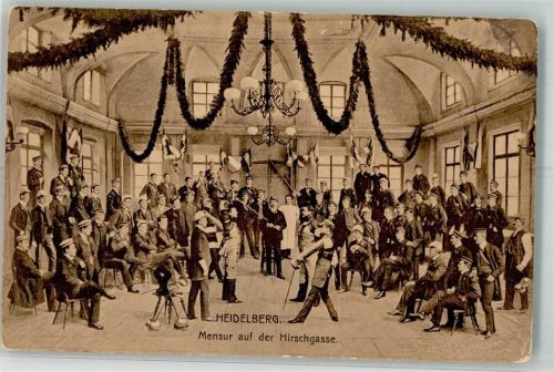 Heidelberg Mensur Hirschgasse