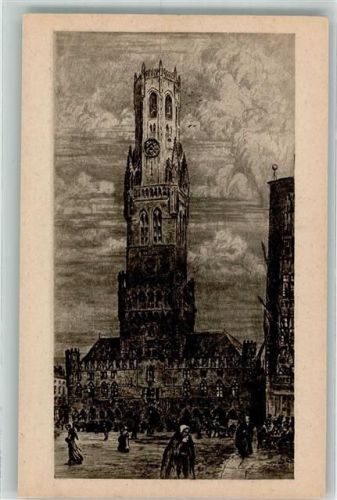 Bruges sign. Anheisser, R. Der Belfried
