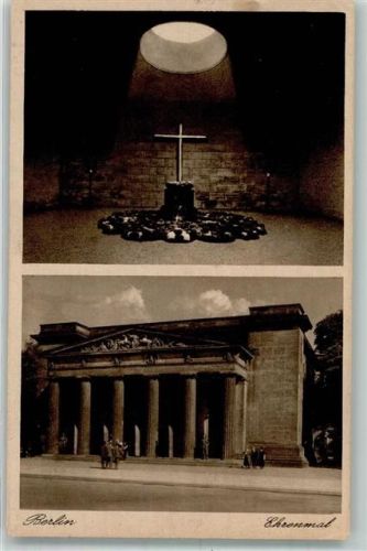 Berlin Mitte 1937 Ehrenmal Unter den Linden W.St.B. Nr. 19