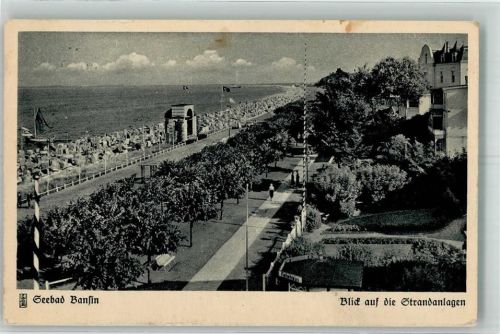 Seebad Bansin 1941 Promenade und Strand Verlag Carl Friedrich Fangmeier 18