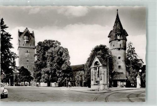 Ravensburg Denkmal Frauentor Kreuzbrunnen Grüner Turm
