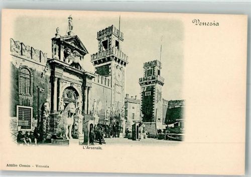 Venezia Denkmal L´Arsenale