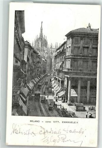 Milano Straßenbahn corso Vitt. Emanuele II