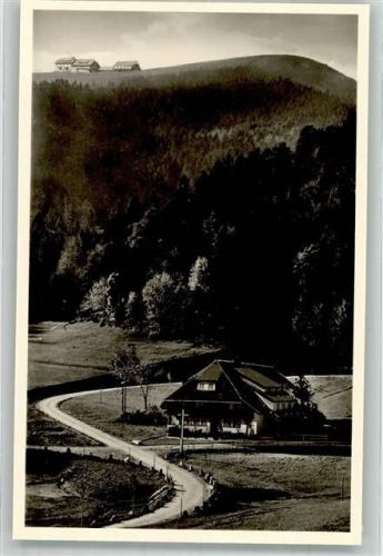 Belchen Multen mit Gasthaus Hotel Belchenhaus