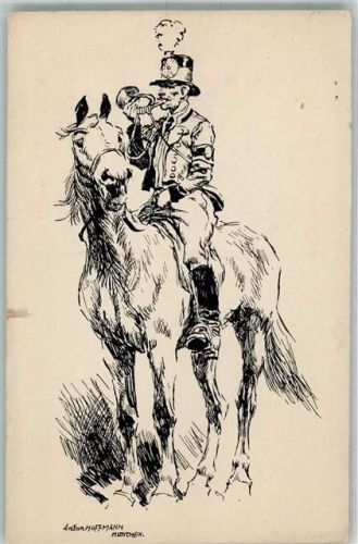 Postillon Pferd 22. Tagung d. Bundes Deutscher u. Österreichischer Philatelisten-Vereine 1924