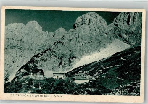Gruttenhütte 1943 Hüttenstempel WK II