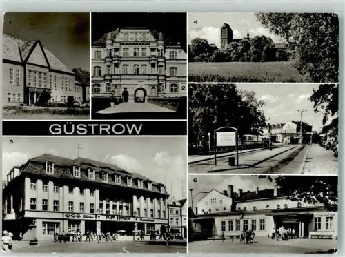 Güstrow Hotel Stadt Güstrow Busbahnhof Bahnhof