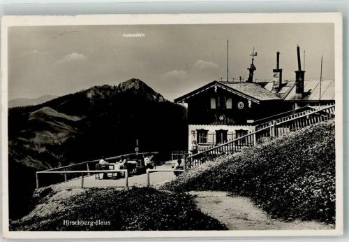 Hirschberghaus 1939 Hüttenstempel