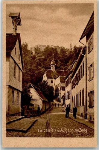 Lindenfels Aufgang zur Burg
