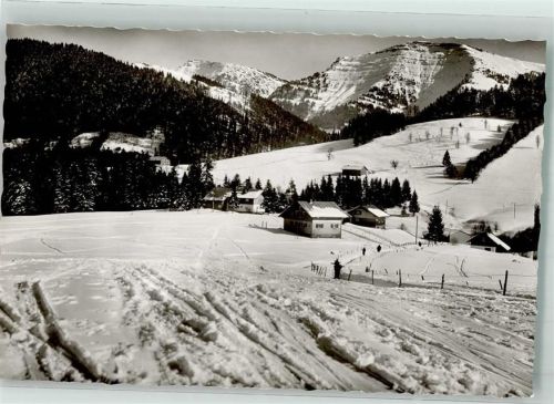 Steibis Am Weg zum Hochgrat 1880 m Winter Schnee