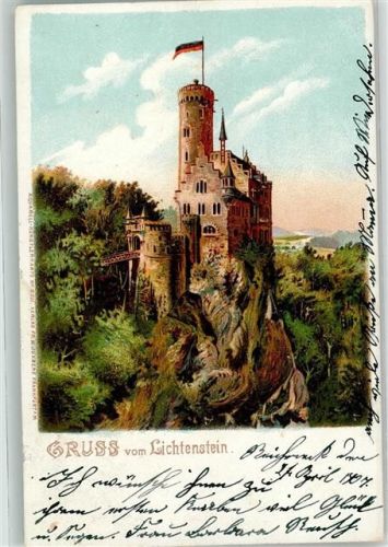 Lichtenstein 1907 Burg