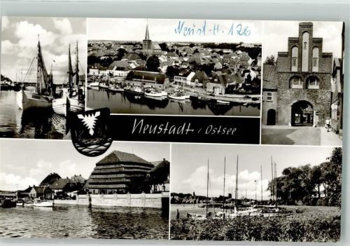 Neustadt Hafen Fliegeraufnahme