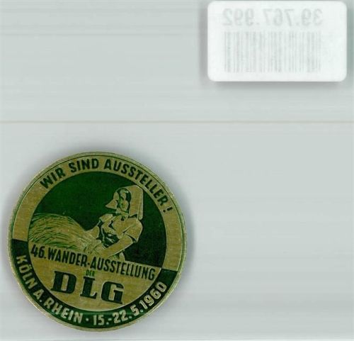 Köln Deutz 105 46. Wander-Ausstellung der DLG 1960