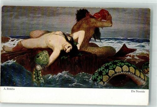 Erotik Die Nereide Bruckmanns Bildkarte Nr. 6