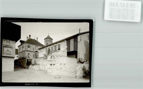 Osterburken Ort handschriftlich Foto Original aus Archiv eines Ansichtskartenverlags