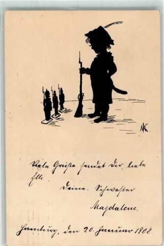 1908 Schattenbild