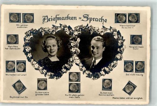 Frau Paar Briefmarkenabbildungen NPG Nr.3972