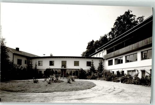 35708 W6342 Langenaubach FOTO KEINE AK Landschulheim Ort handschriftlich Foto Original aus Archiv eines Ansichtskartenverlags