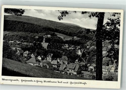 Wernigerode Hasserode Harz Mittlerer Teil mit Christuskirche