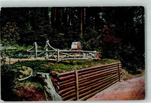 Ein deutsches Soldatengrab in den Vogesen Fotograf Max Wipperling Verlag Emil Hartmann 228 WK I