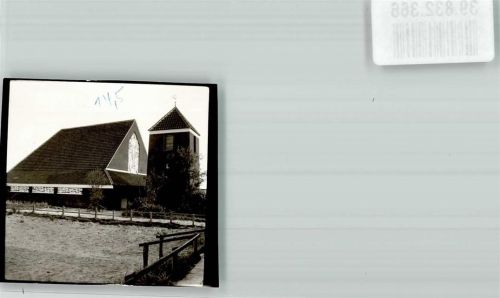 Spiekeroog Foto Original aus Archiv eines Ansichtskartenverlags Ev. Kirche Zahl auf der Bildseite Ort handschriftlich