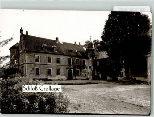 Heddinghausen Schloss Crollage Foto Original aus Archiv eines Ansichtskartenverlags Ort handschriftlich