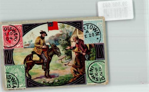 Chemnitz 1904 Postbote Esel Elfenbein-Seife Günther u. Haussner