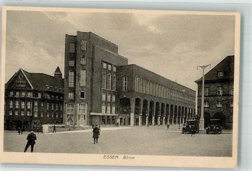 Essen 1928 Börse Auto Oldtimer