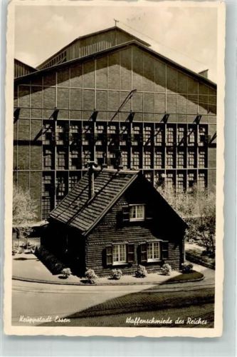 Essen 1940 Fabrik Krupp Stammhaus Feldpost WK II