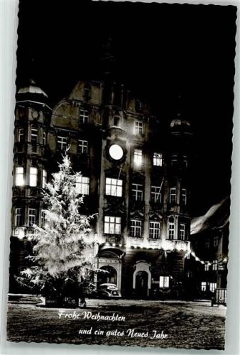 Memmingen Weihnachten Weihnachtsbaum Rathaus