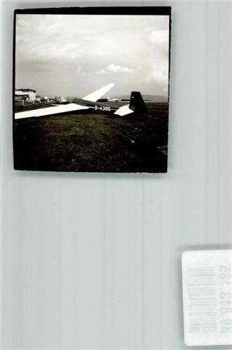 Wasserkuppe Segelflugzeug Ort handschrfitlich Foto Original aus Archiv eines Ansichtskartenverlags