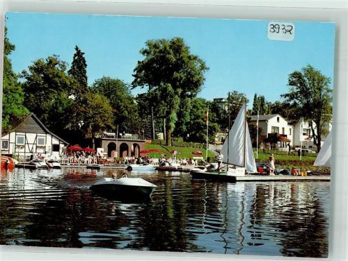 Bad Malente-Gremsmühlen Gasthaus Bootscafe am Dieksee mit Bootsverleih