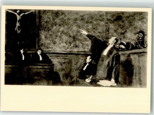 Rotterdam sign. Daumier H. Le Pardon Museum Boymans v. Beuningen