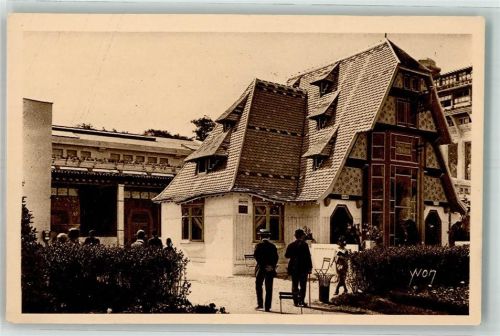 Paris 1925 Exposition Internationale des Arts Decoratifs Pavillon de Mulhouse