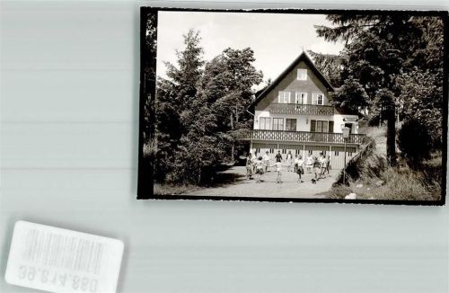 Glatten Albert Schweitzer Haus Gartenfront Foto Original aus Archiv eines Ansichtskartenverlags Ort handschriftlich