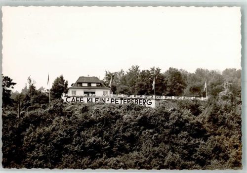 Bad Breisig Gasthaus Klein Petersberg Foto Original aus Archiv eines Ansichtskartenverlags Ort handschriftlich