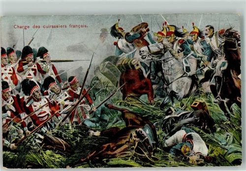 Charge des cuirassiers francais Gefechte