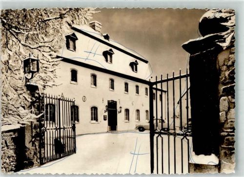 Kronenburg Striche auf Bildseite FOTO AK Winter