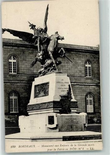 Bordeaux Für die verstorbenen Kinder der Gironde 1870-1871 LL 189
