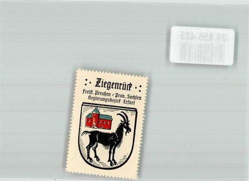Ziegenrück Wappenmarke Kaffee Hag Nr. 30