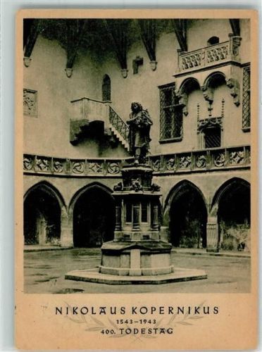 Krakau 1943 Denkmal für den Astronomen Nikolaus Kopernikus Ort lt. Recherche