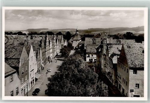Weiden Unterer Markt mit Unterem Stadttor
