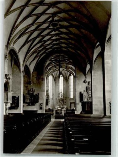 Schwaigern Evangelische Stadtkirche Schiff Chor