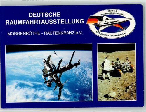 Morgenröthe Deutsche Raumfahrtausstellung Astronaut Mondfahrzeug Raumstation MIR