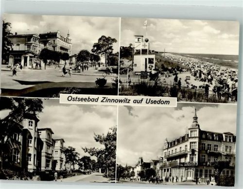 Zinnowitz Karl-Marx-Straße Strandzugang Strandpromenade Heim Glück auf Fotograf Mohr