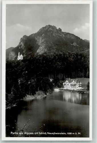 Hohenschwangau Alpsee Neuschwanstein