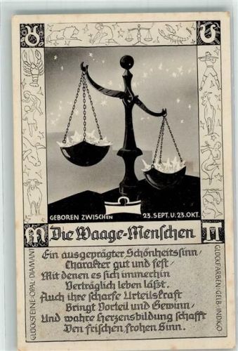 Die Waage-Menschen 23. Sept. bis 23. Oktober