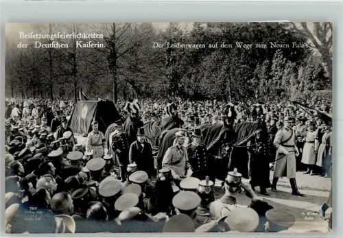 Potsdam Beisetzung Leichenwagen