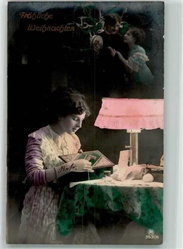 1913 Frau sticken Rotophot 3531/6